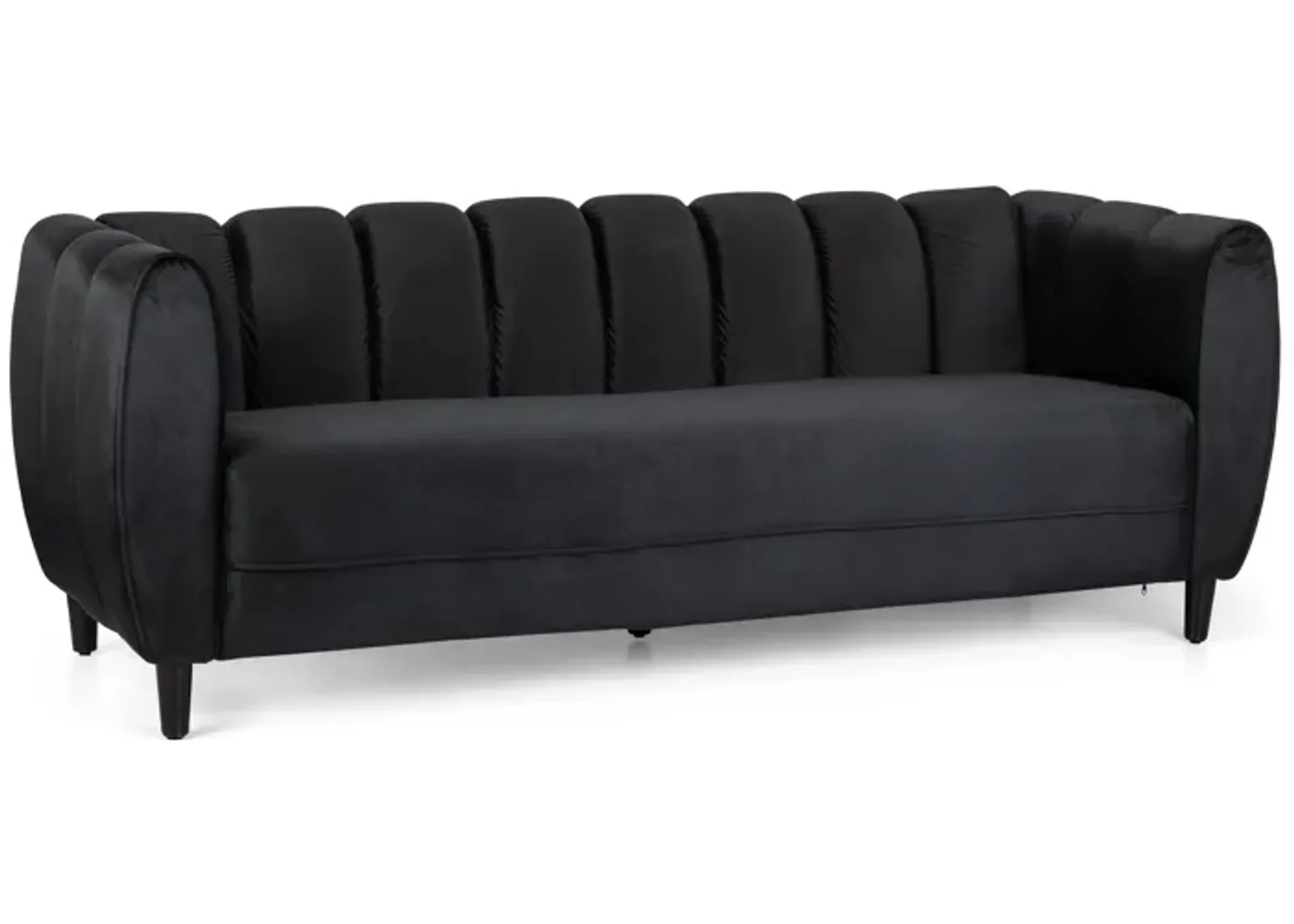 Merax Velvet 3-Seater Sofa