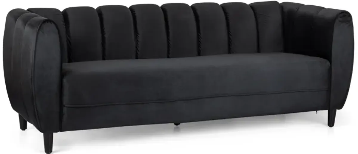 Merax Velvet 3-Seater Sofa