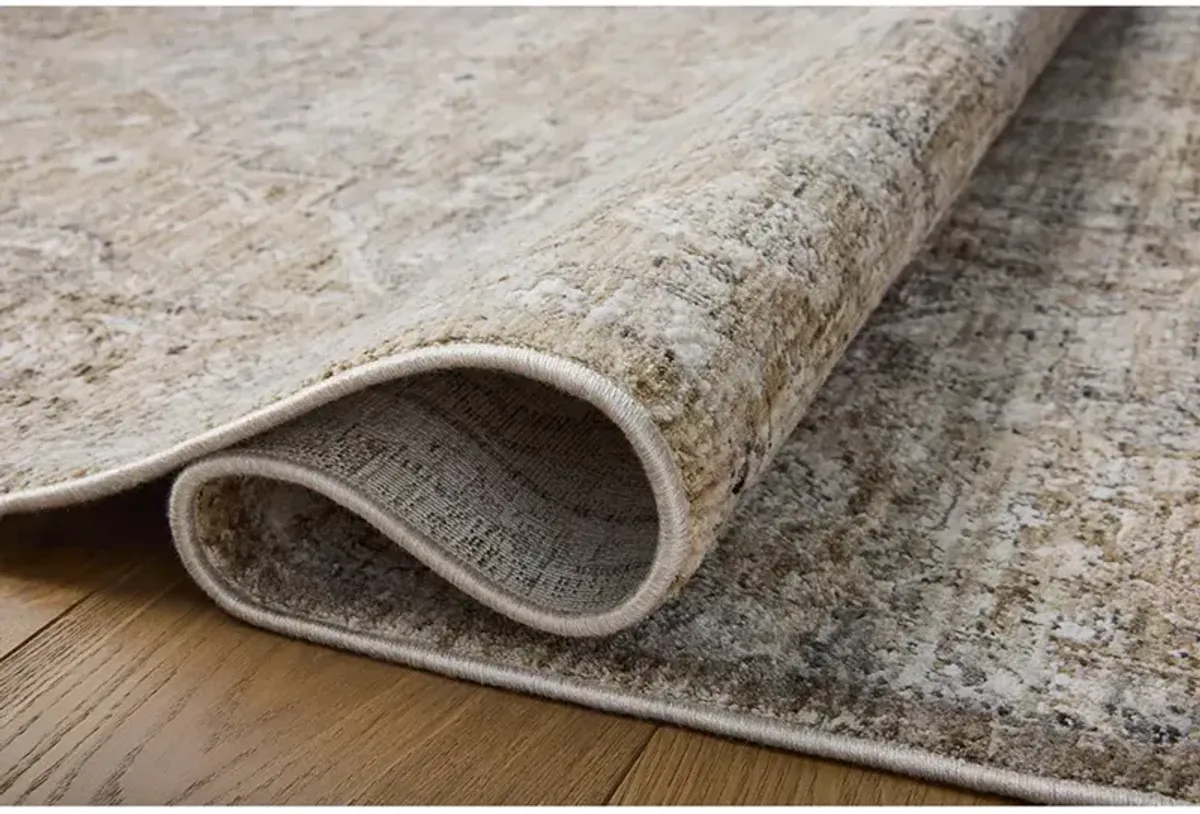 II Tabitha Khaki/Slate 2'7" x 8'0" Runner Rug by Loloi II