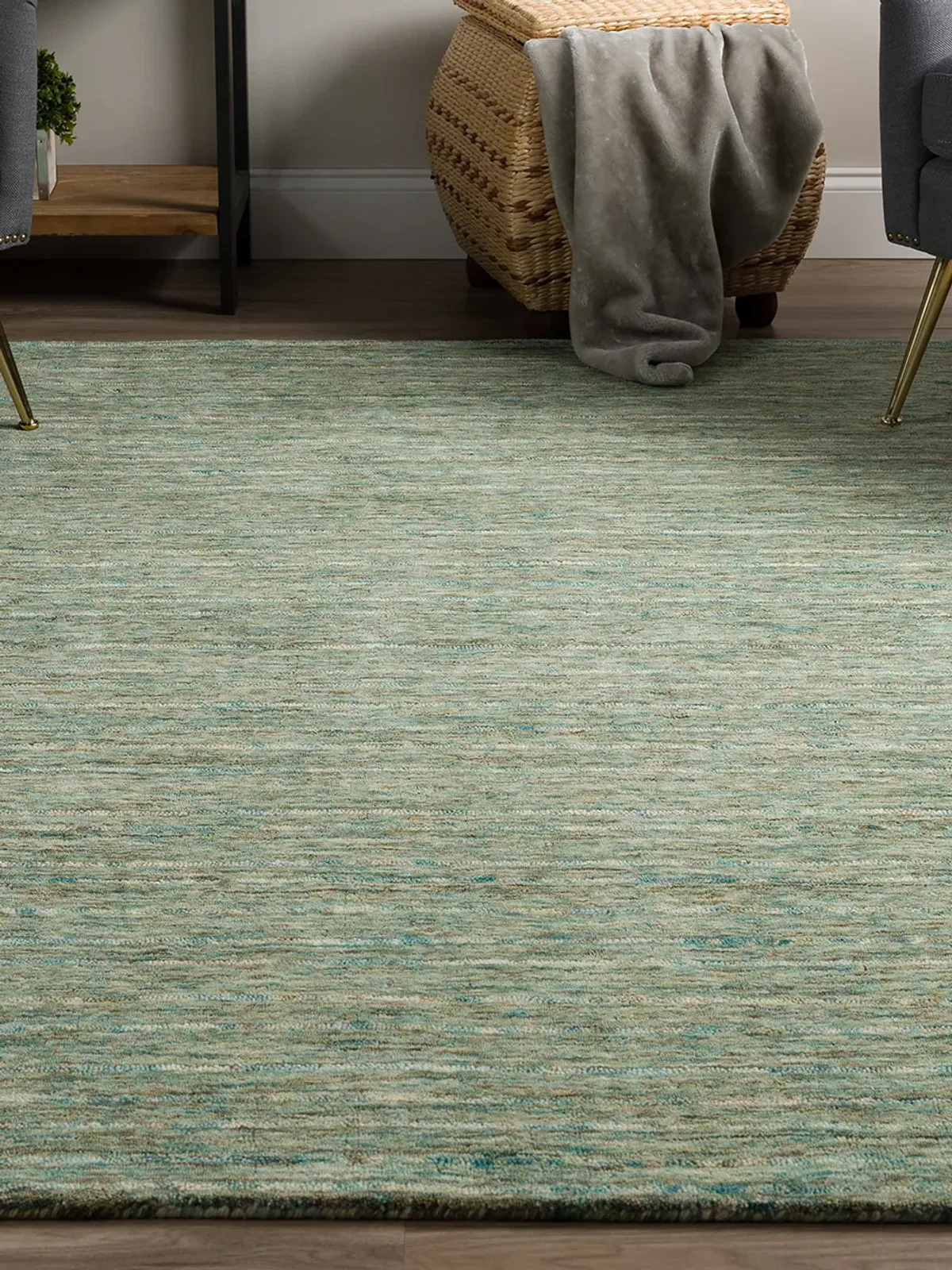 Reya RY7 Turquoise 2'3" x 7'6" Rug