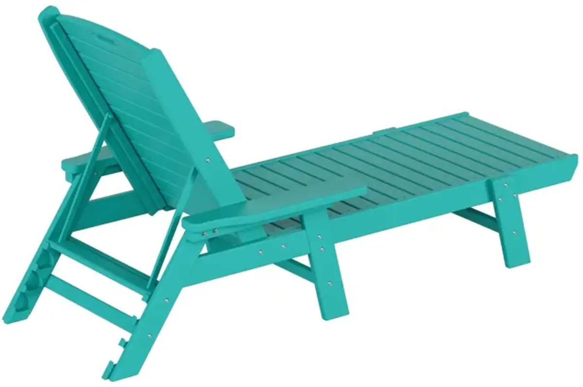 WestinTrends Adirondack Outdoor Chaise Lounge