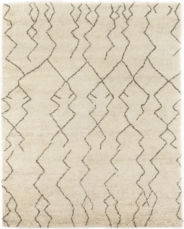 Taza Moroccan Hand Knotted 8' x 10' Rug