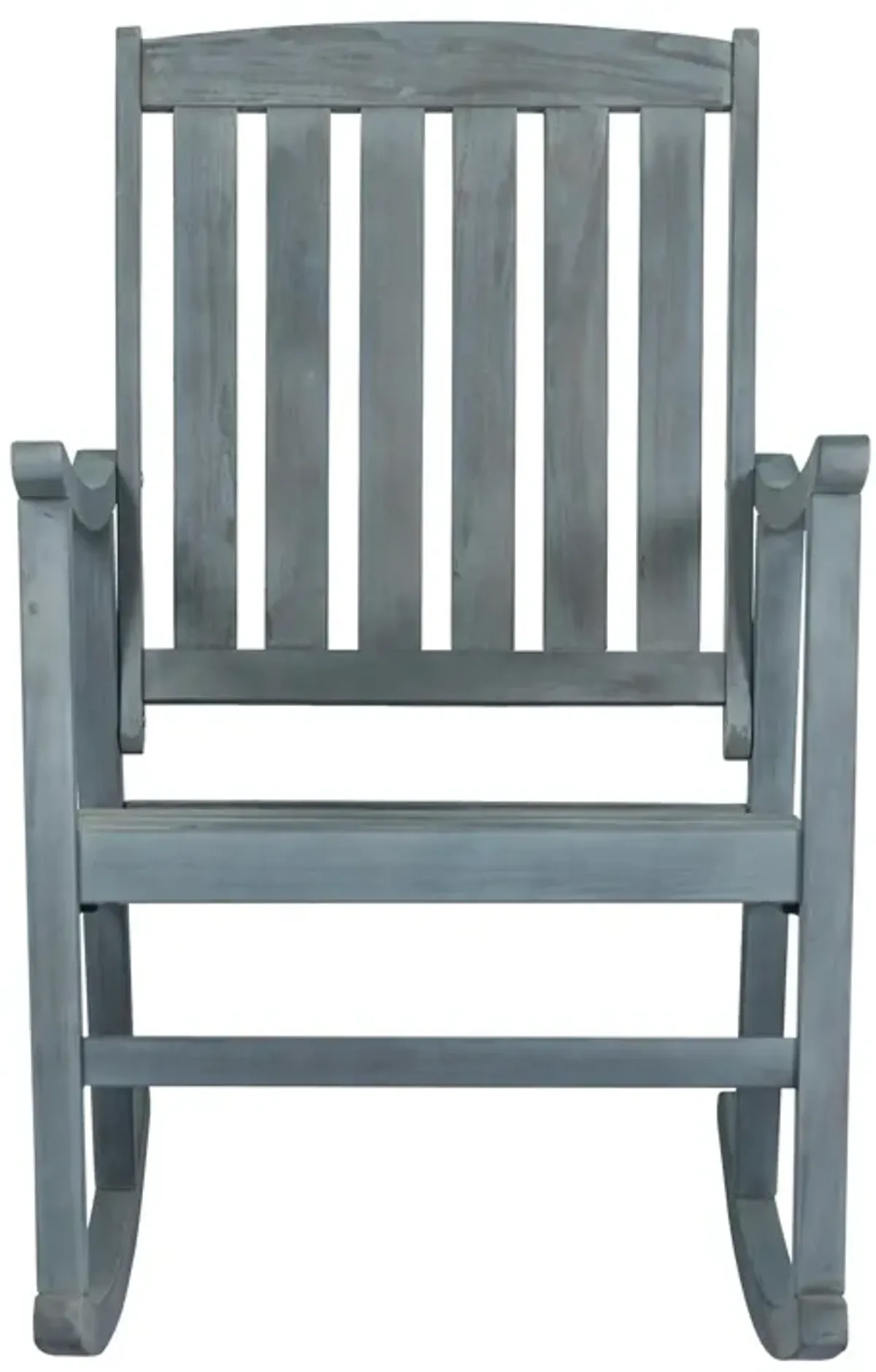 Penny Classic Slat Back Acacia Wood Patio Outdoor Rocking Chair