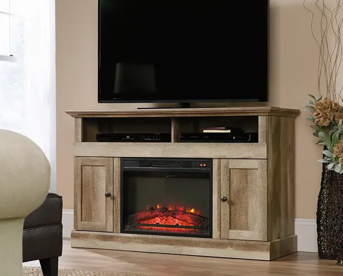 Cannery Bridge Media Fireplace