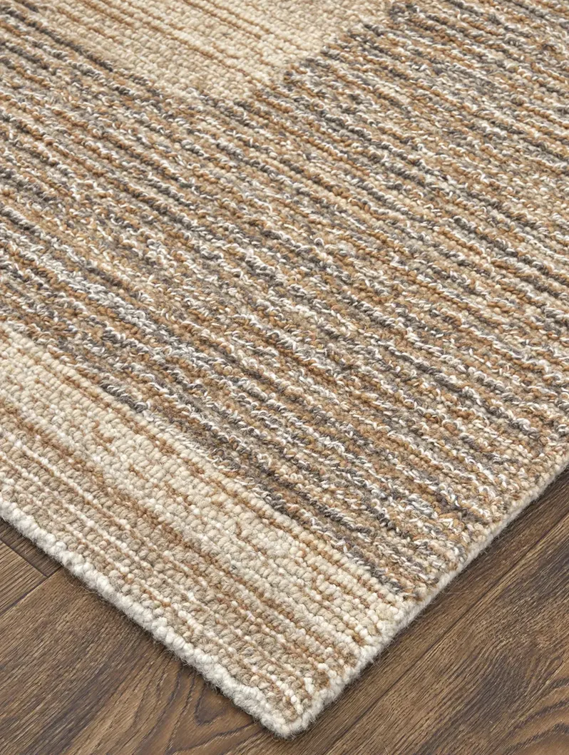 Pollock 8953F 5' x 8' Brown/Tan/Ivory Rug