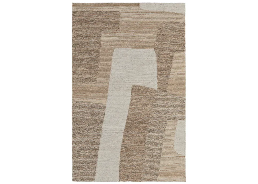 Pollock 8953F 5' x 8' Brown/Tan/Ivory Rug