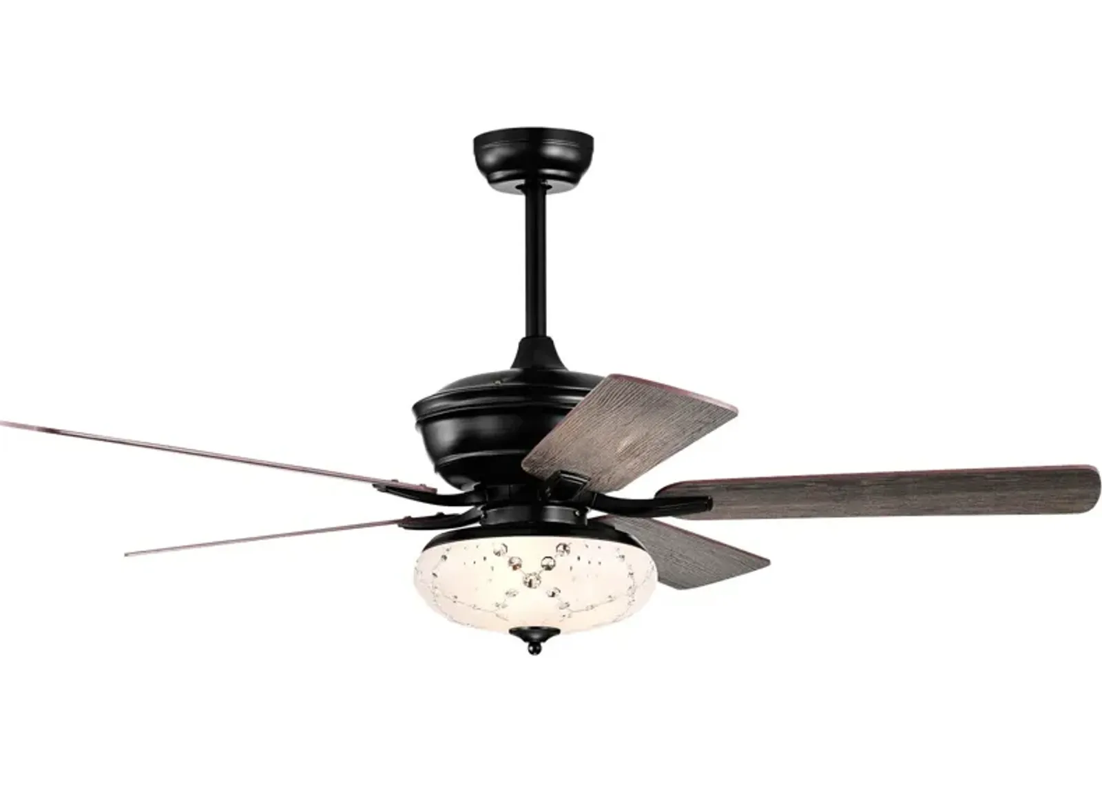 52 Inch Ceiling Fan with 3 Wind Speeds and 5 Reversible Blades