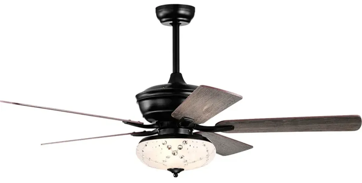 52 Inch Ceiling Fan with 3 Wind Speeds and 5 Reversible Blades