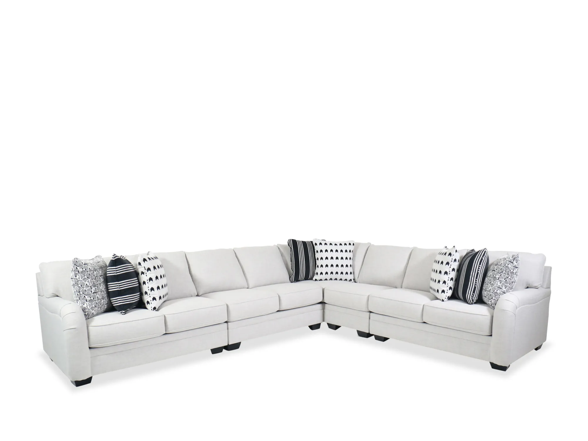 Huntsworth Gray 5-Piece Sectional