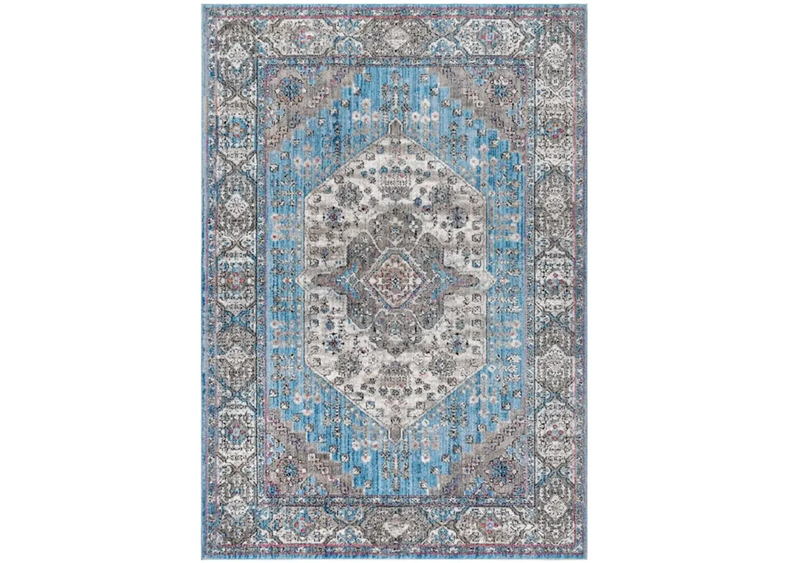 Kesan Vintage Medallion Area Rug