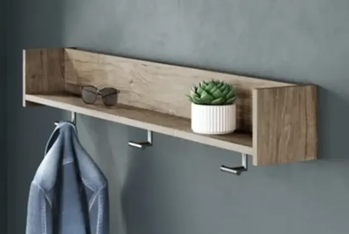 Oliah Coat Rack with Shelf