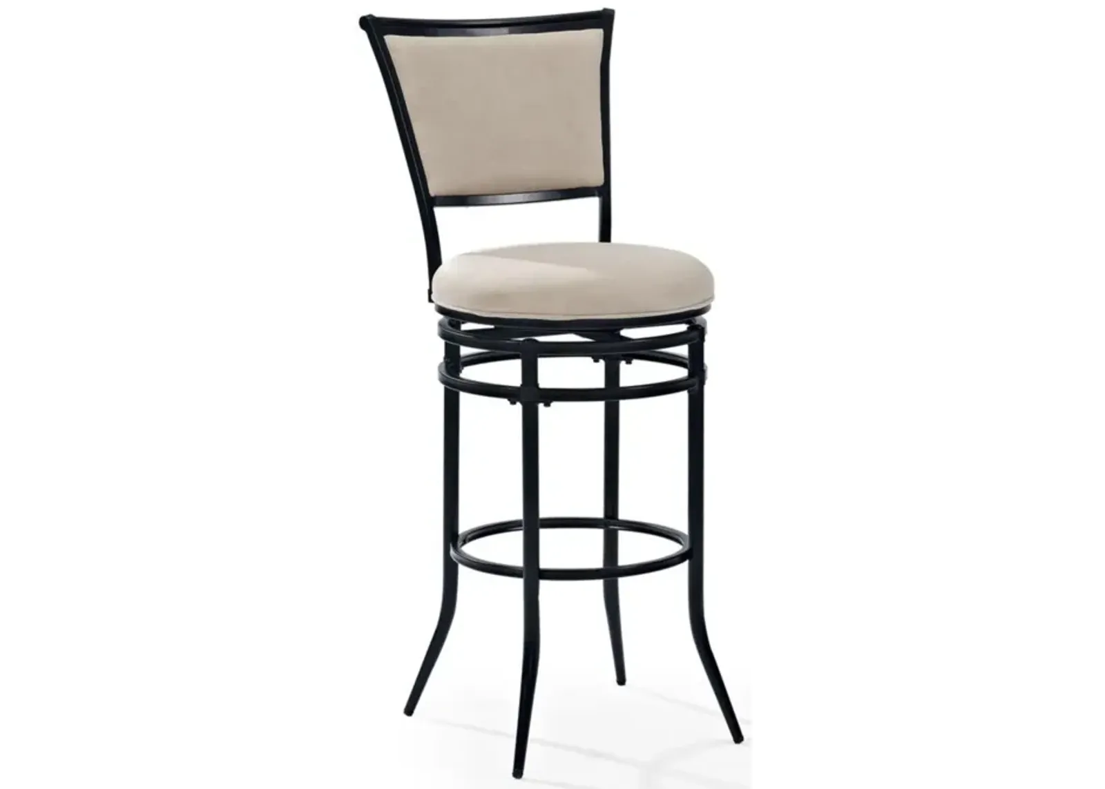 Rachel Bar Stool Black/White