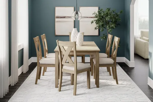 Sanbriar Table and Chairs (Set of 7)