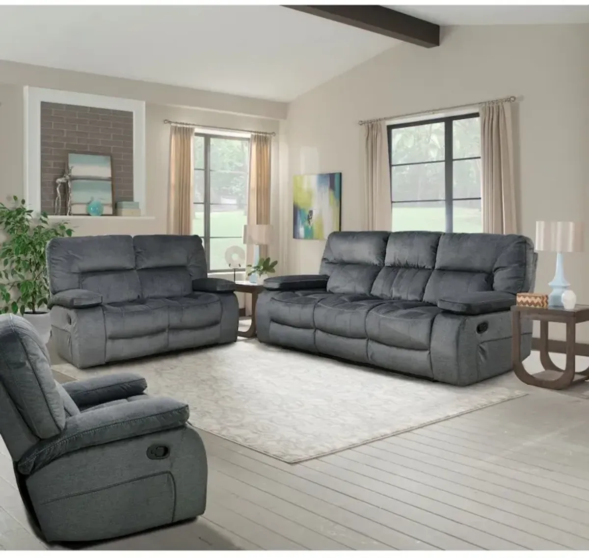 Parker Living Chapman - Polo Triple Reclining Sofa