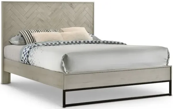 Meridian Furniture Weston Grey Stone King Bed