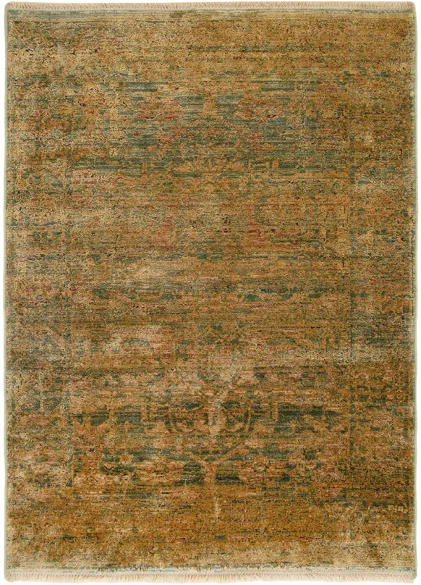 Luxurious LRS01 Olive 9'10" x 12'6" Rug