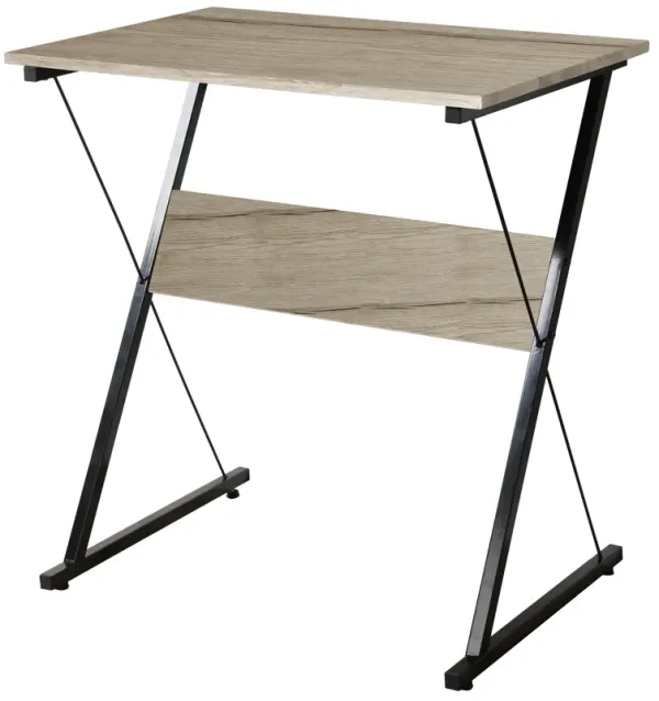 Industrial Wood Computer Desk