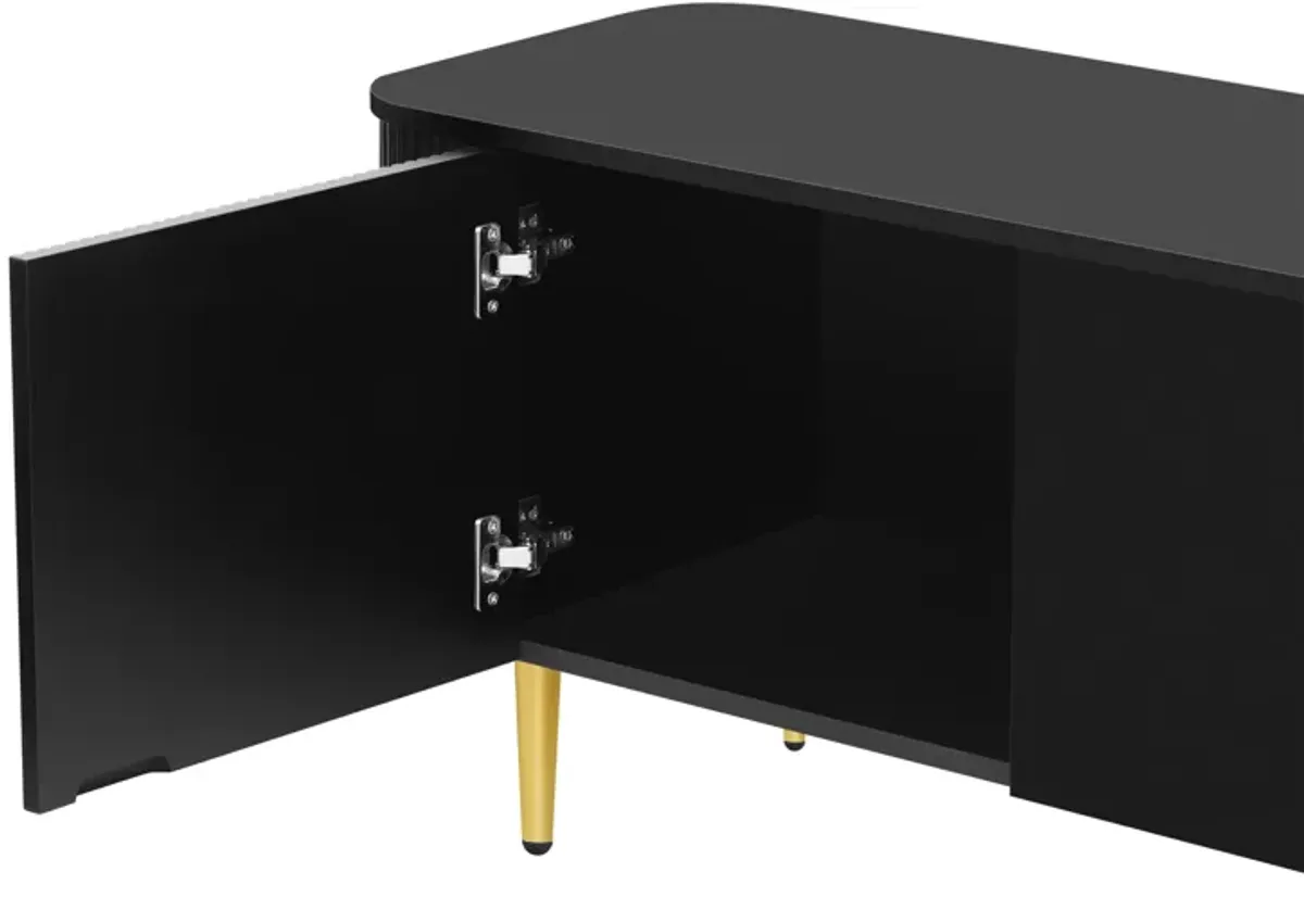 Merax Modern Entertainment Center Media Console TV Stand