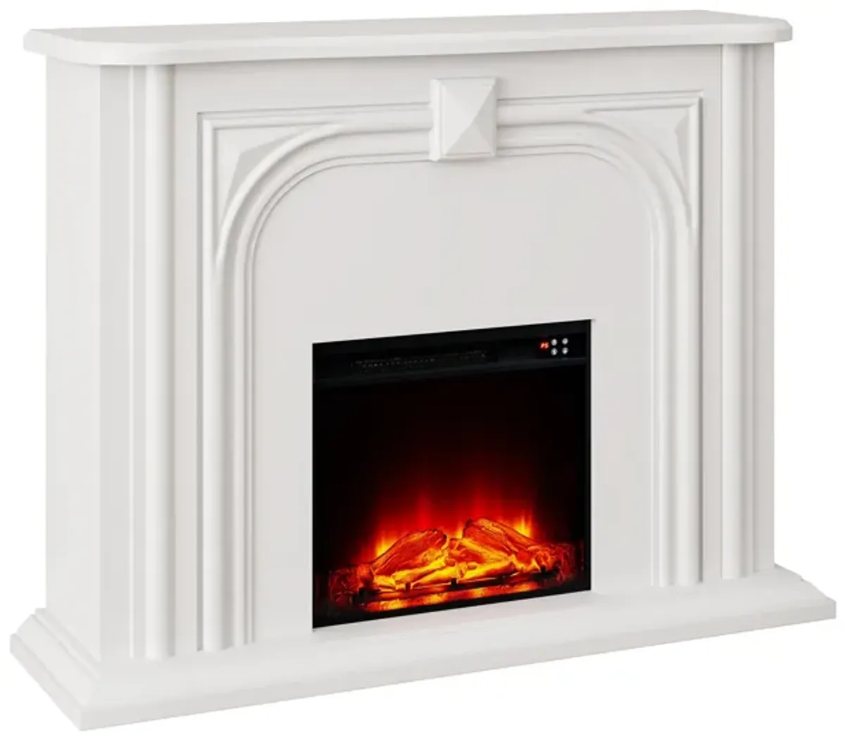 FESTIVO 47.5" Wide Freestanding Fireplace with Realistic LED Flames