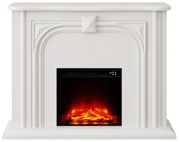FESTIVO 47.5" Wide Freestanding Fireplace with Realistic LED Flames
