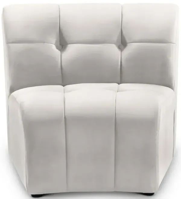 Meridian Furniture Limitless Velvet Modular Chair
