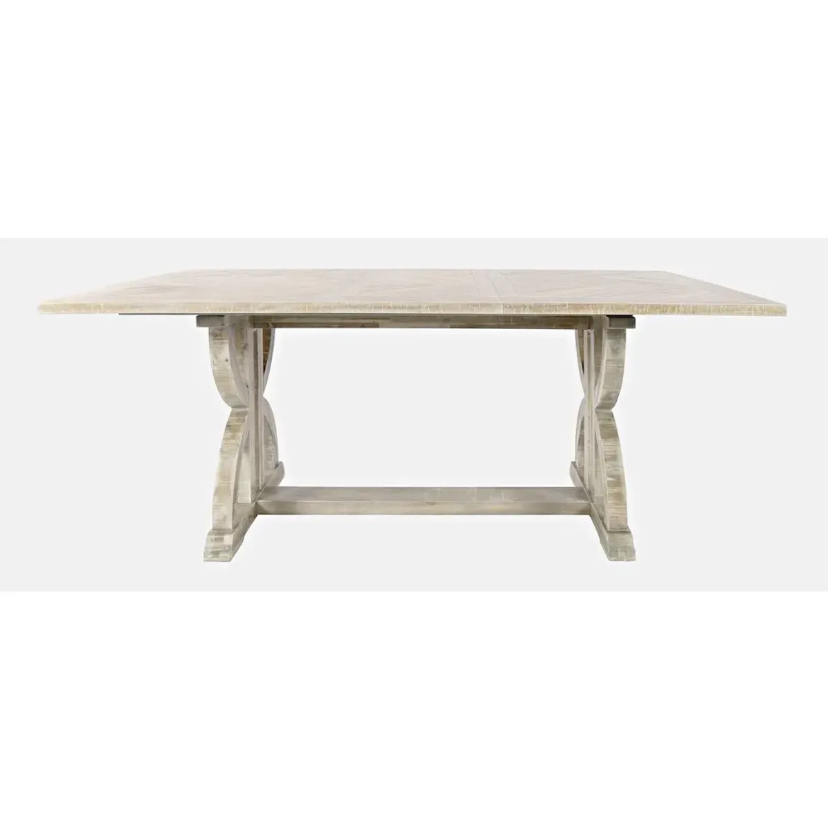 Jofran Herringbone Distressed Acacia Counter Height 78 Dining Table