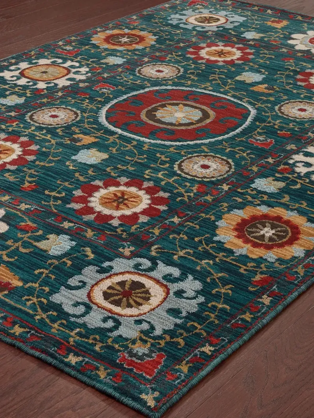 Sedona 9'10" x 12'10" Blue Rug