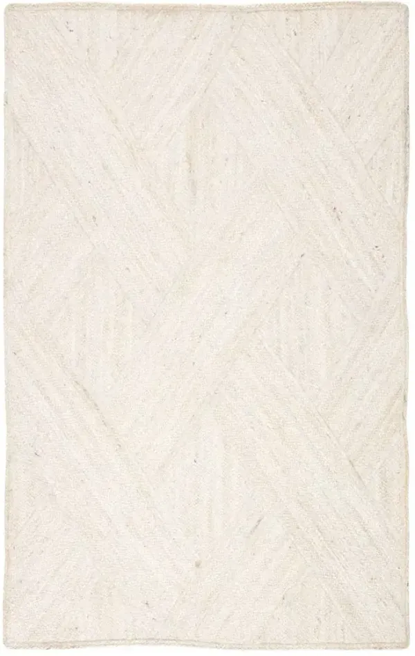 Naturals Tobago Vero White 6' x 9' Rug