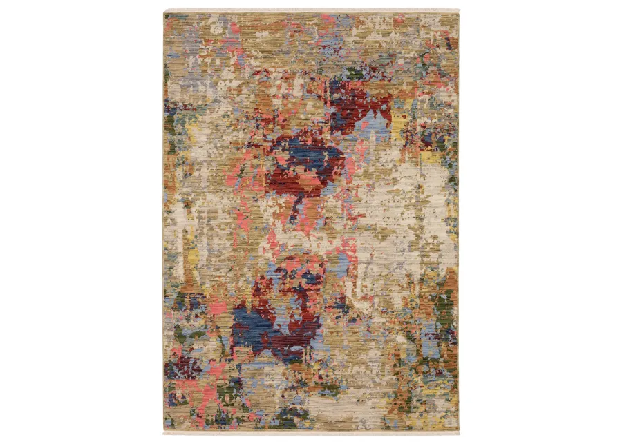 Soleri 5'3" x 7'6" Beige Rug