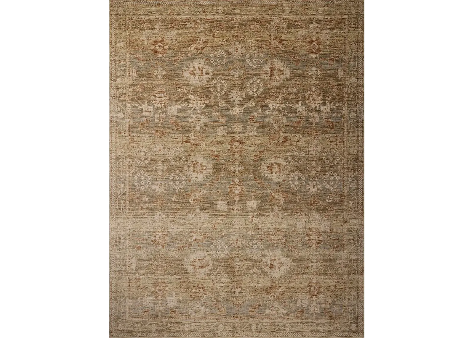 Junie Spice/Multi 5'3"x5'3" Round Rug