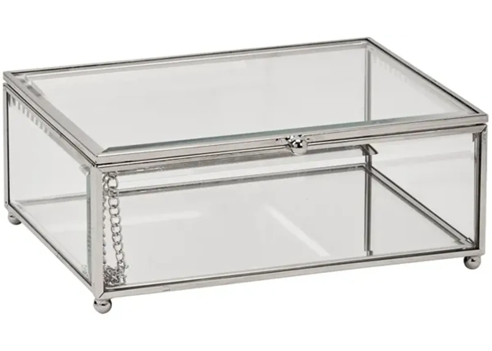 5.5" Claro Hinged Glass Box