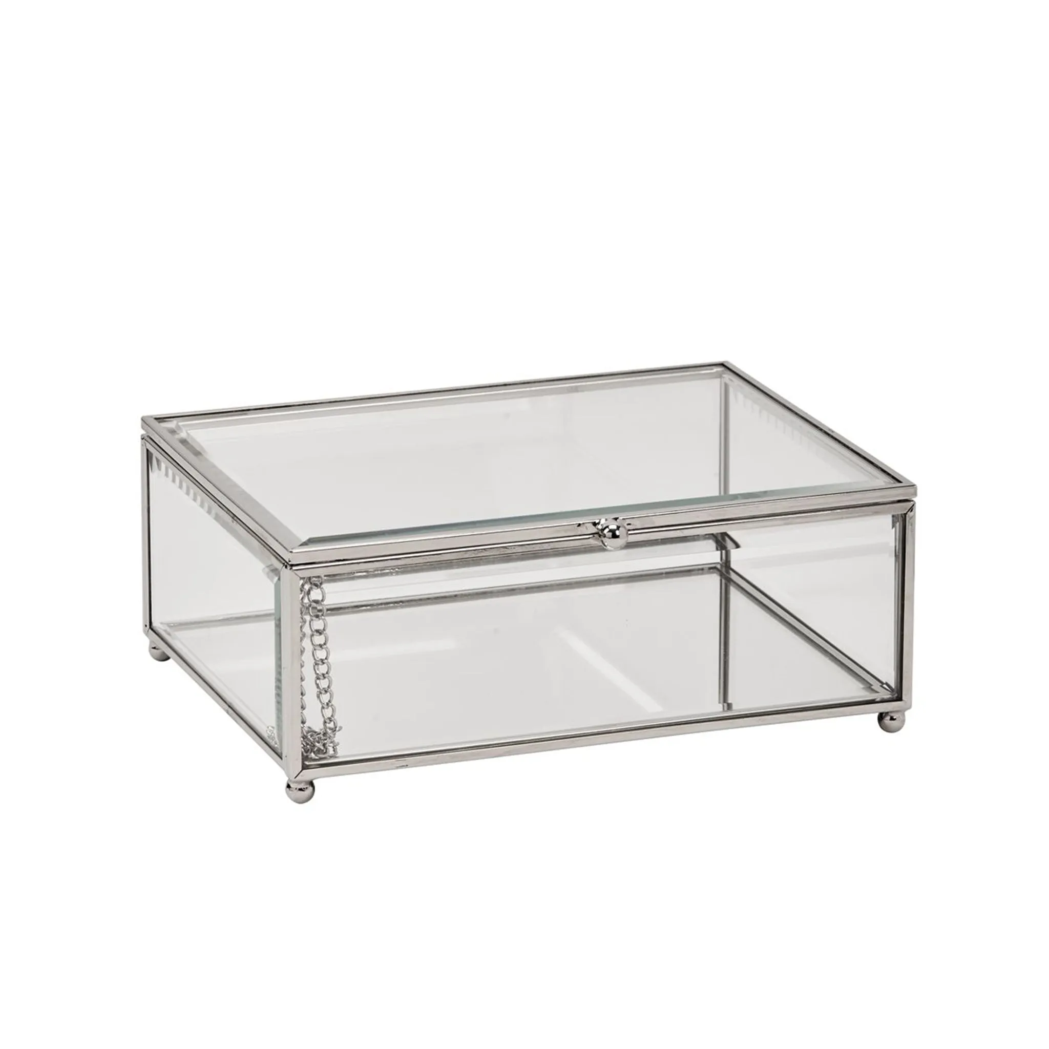 5.5" Claro Hinged Glass Box