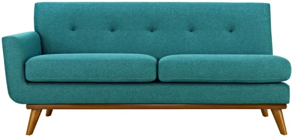 Engage Left-Arm Upholstered Fabric Loveseat