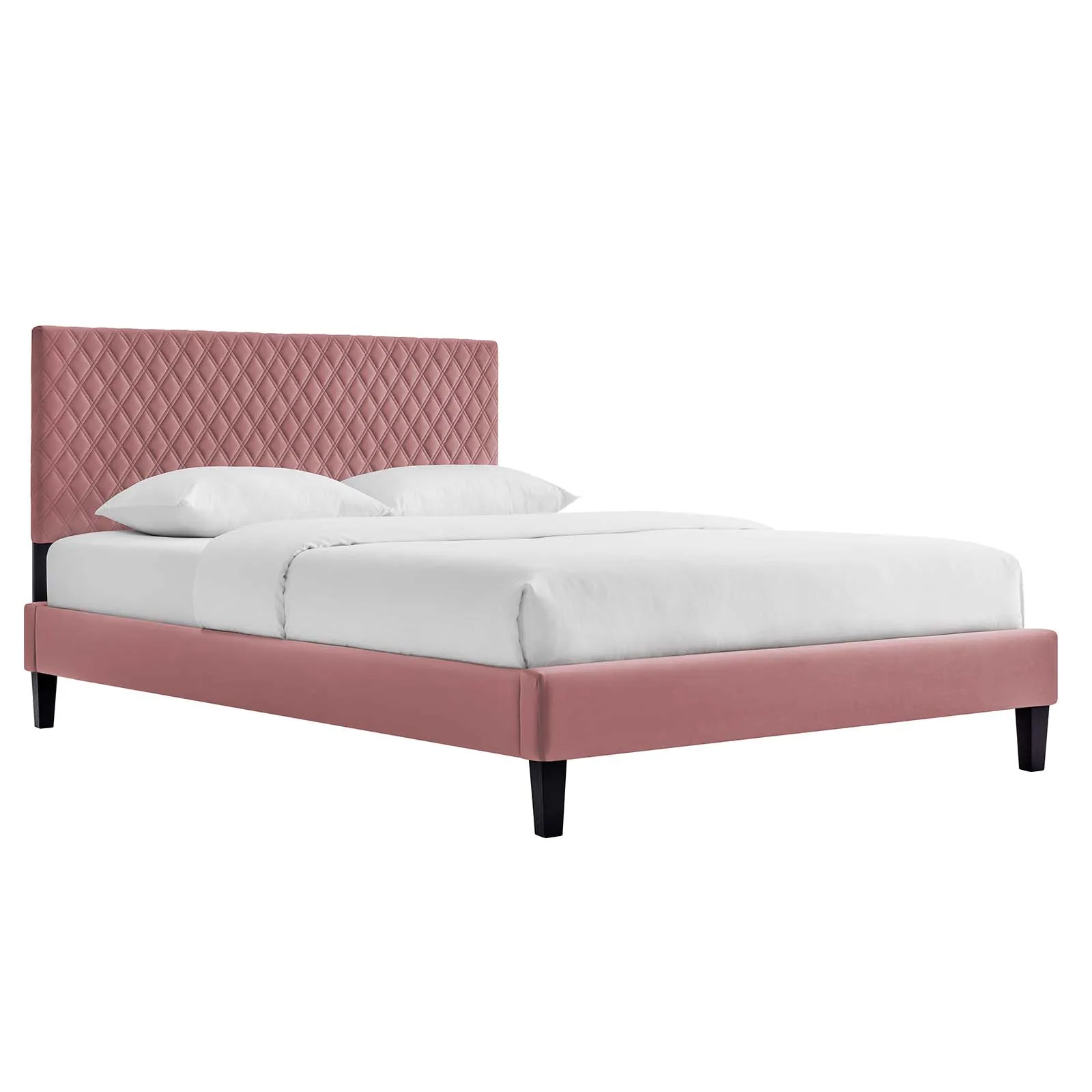 Modway - Garcelle Performance Velvet King Platform Bed