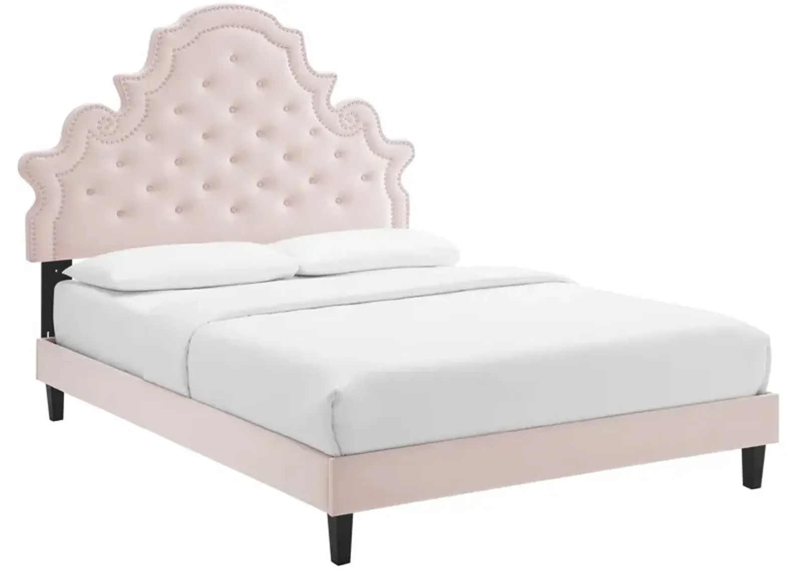 Modway - Gwyneth Tufted Performance Velvet Full Platform Bed