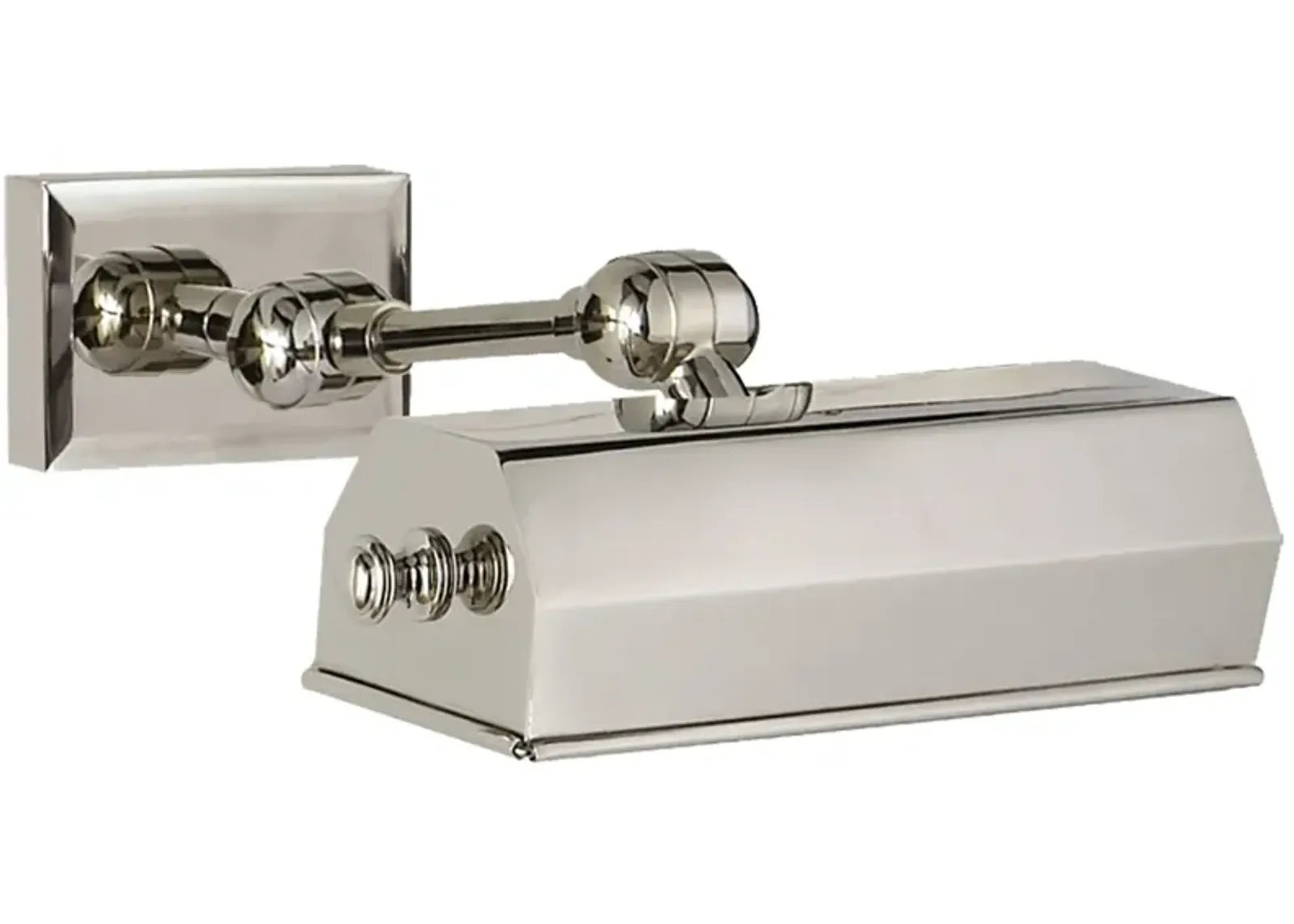 Dorchester 8" Picture Light in Polished Nickel