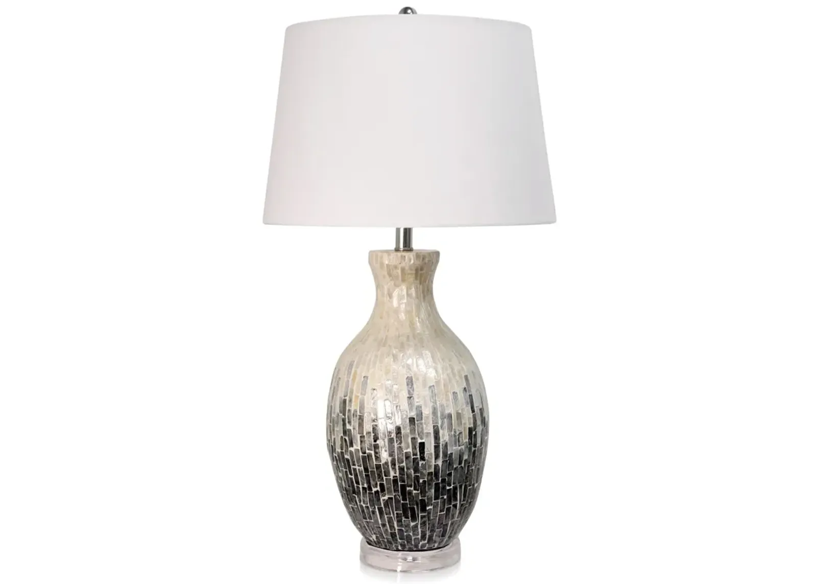 Capiz Shell Ceramic Table Lamp