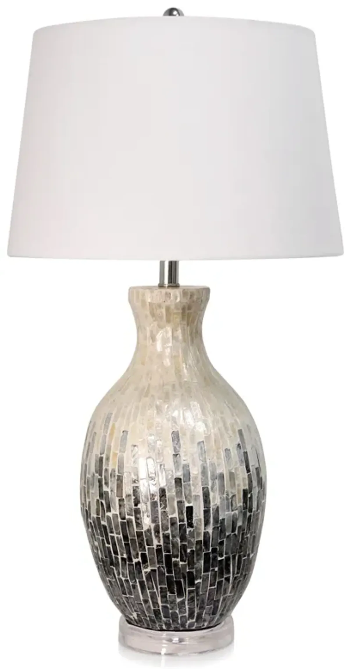 Capiz Shell Ceramic Table Lamp