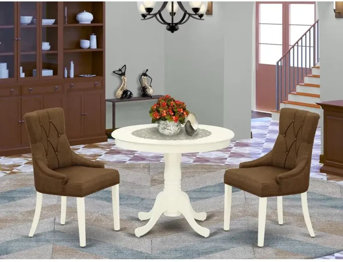 Dining Room Set Linen White