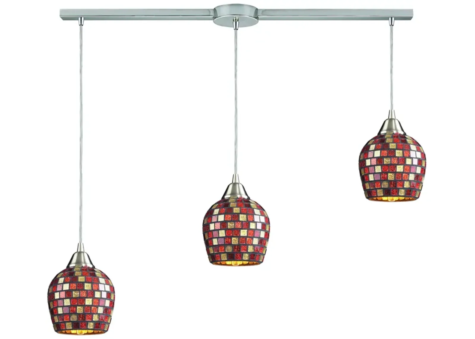 Fusion 36" Wide Configurable Multi Pendant - Multicolor