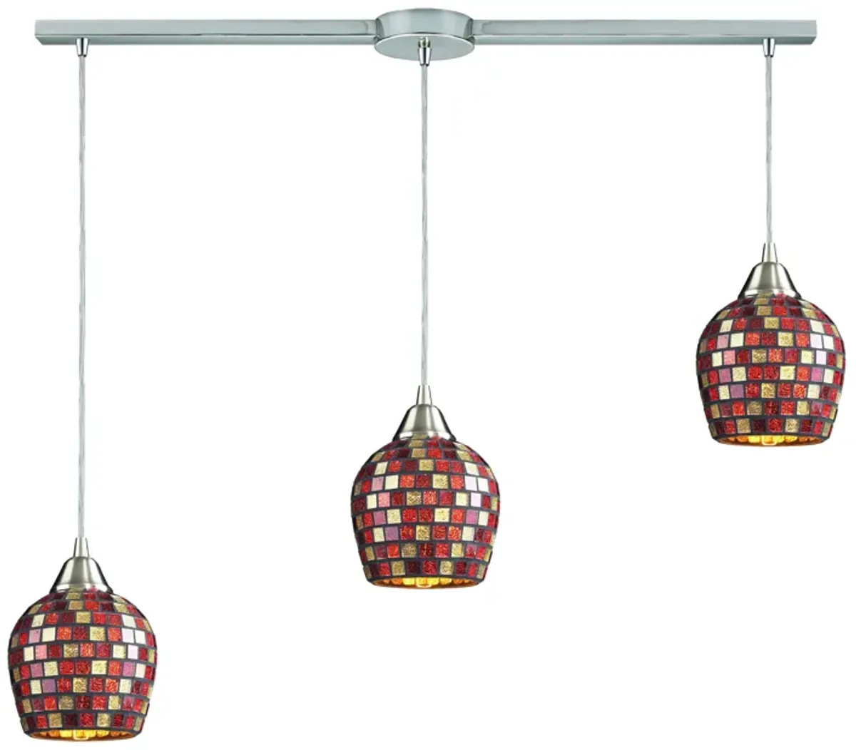 Fusion 36" Wide Configurable Multi Pendant - Multicolor