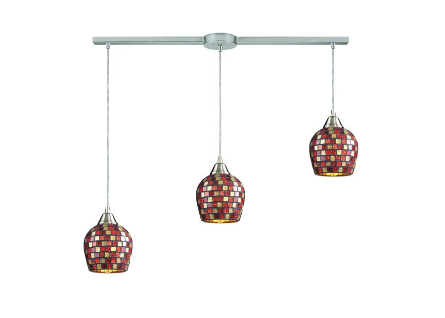 Fusion 36" Wide Configurable Multi Pendant - Multicolor