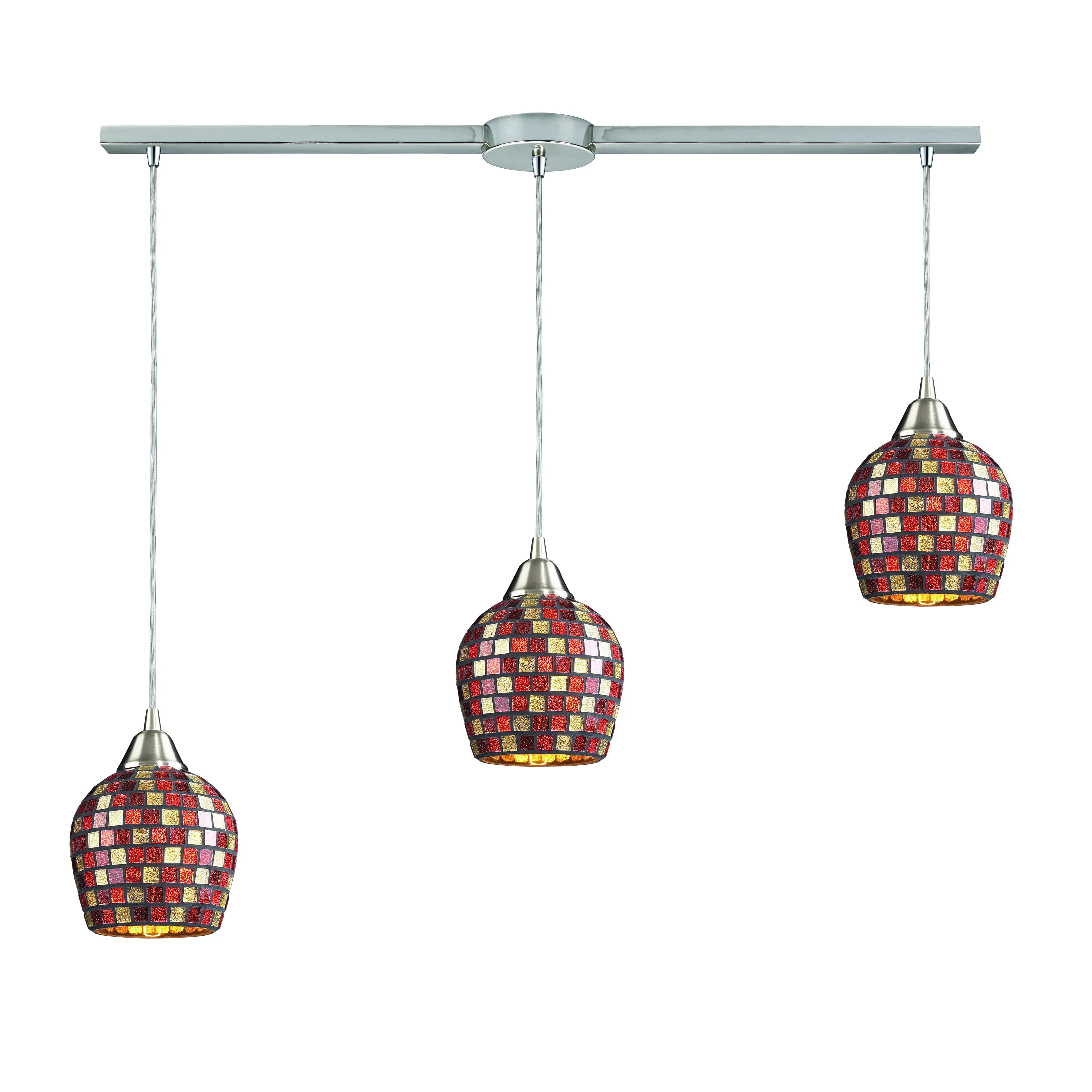 Fusion 36" Wide Configurable Multi Pendant - Multicolor