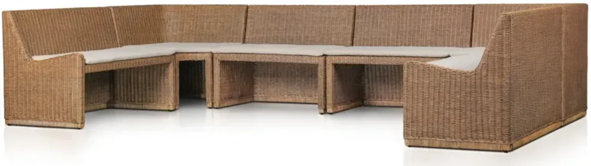 Senna 145" U-Shaped Dining Banquette
