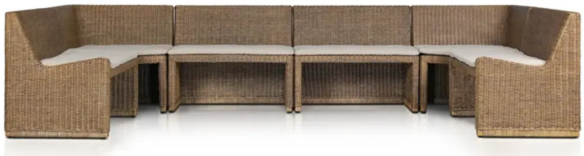 Senna 145" U-Shaped Dining Banquette