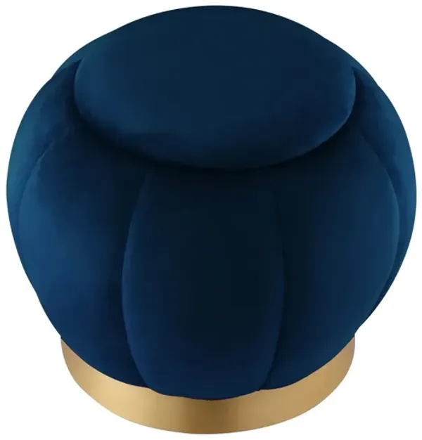 Nicole Miller Zuzanna Velvet Ottoman