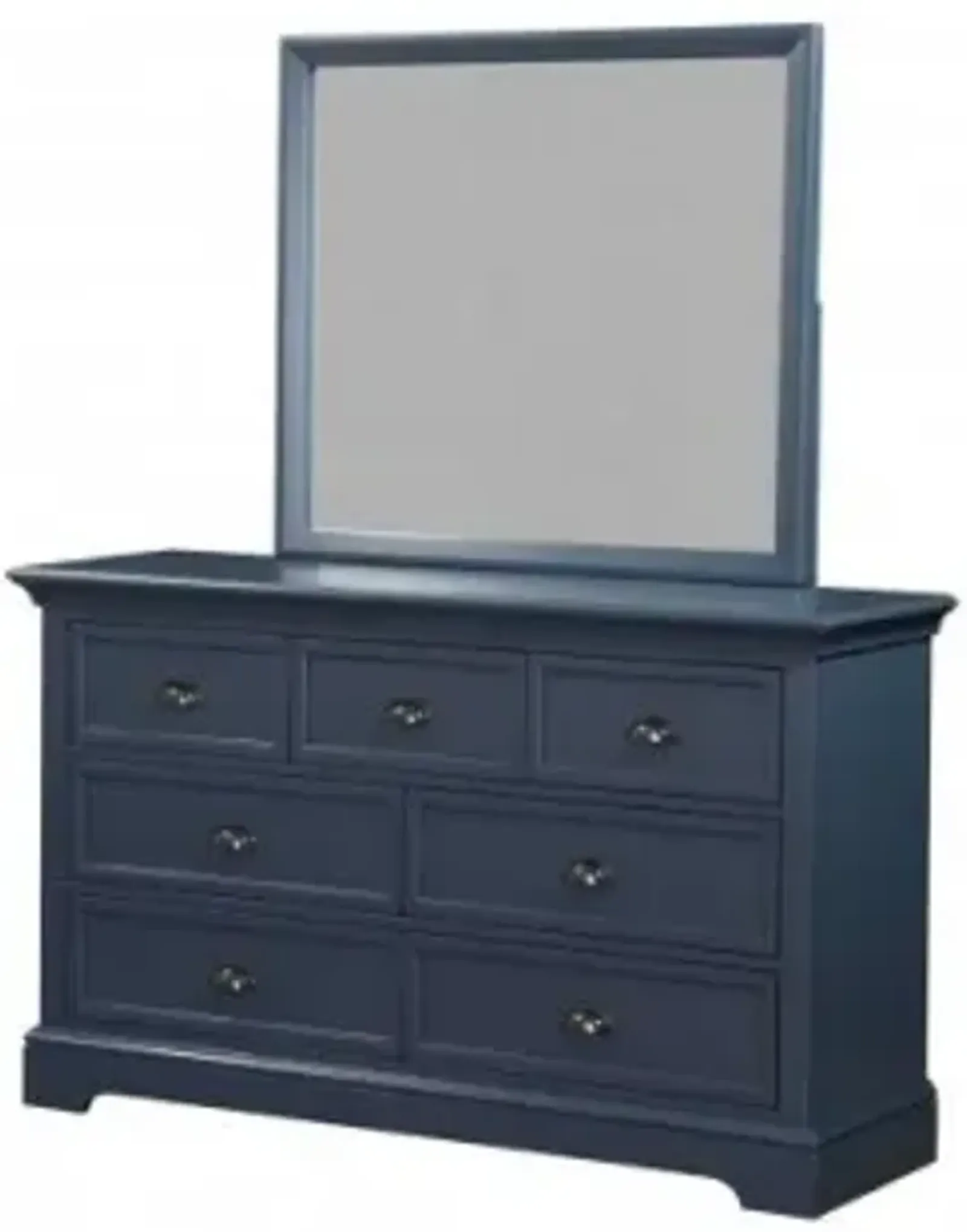 Tamarak Blue Dresser & Mirror