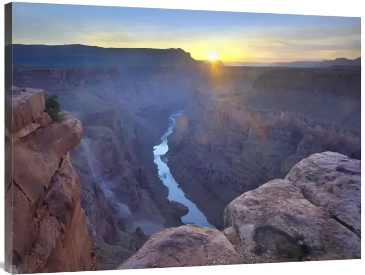 Sunrise as seen from Toroweap Overlook, Grand Canyon National Park, Arizona-Canvas Art-40x30