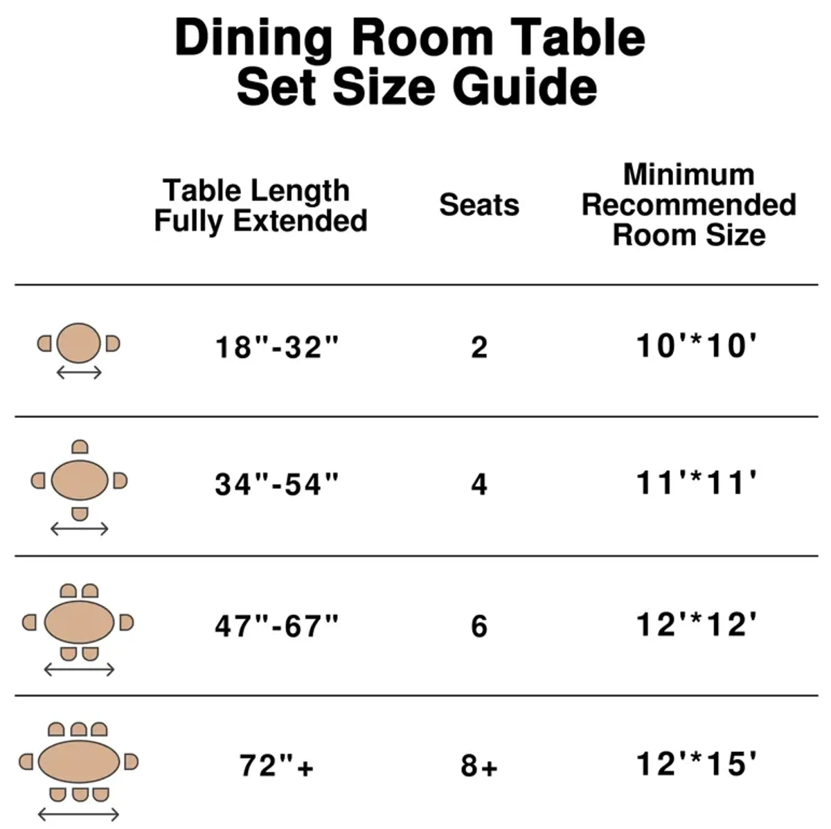 46 Cinna Modern Walnut Oak Wood Round Dining Table （Seats 4）