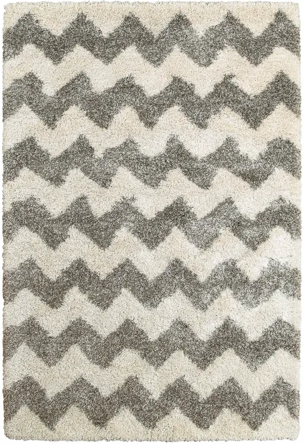 Henderson 6'7" x 9'6" Grey Rug